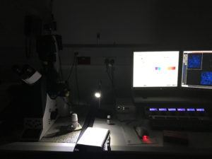 The confocal in the dark - special samples need to be kept out of the light!