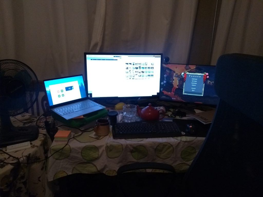 My desk
