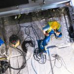 welding on-site for installation