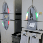 Photograph of blood culture machines