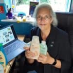 Home office cosmetic products STEM presentation